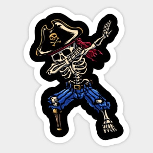 Pirate Dab Sticker